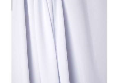 Bright White Fabric Backdrop