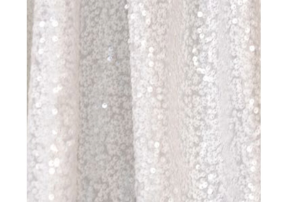 White Sequin Backdrop